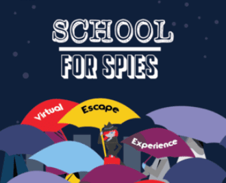 School for Spies Virtual Escape Room Team Building